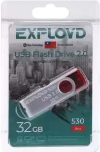 USB Flash Exployd 530 32GB (красный) [EX032GB530-R] фото
